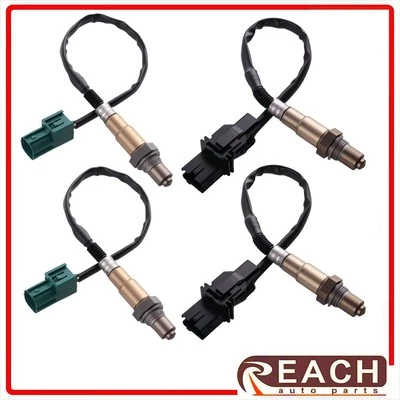 Sensor de oxígeno aguas arriba y aguas abajo 4 piezas para Nissan Titan Infiniti QX56 2004-2006 5,6 L Foto 1 de 4