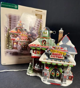 Dept 56 Robbies Robot Factory North Pole Series Limited Edition No. 4974 of 9000 - Picture 1 of 10