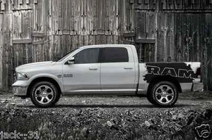 48 x 33 Dodge Ram Graphic Decal Sticker Side & Doors Truck design - Picture 1 of 3