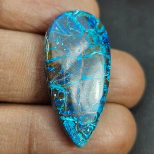 Very! Beautiful Shattuckite Gemstone Healing Drop Shattuckite Cabochon - Picture 1 of 3