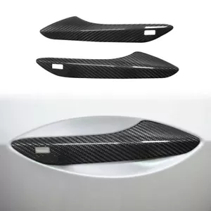 Dry Carbon Fiber Exterior Door Handle Cover Trim for Lexus RC 300 350 RC F 15-22 - Foto 1 di 6