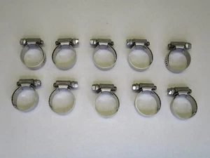 Abrazaderas de manguera 32310 caja de diez abrazaderas - Imagen 1 de 13