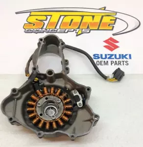 OEM 2009 Suzuki LTR450 Stator Alternator Generator Magneto Cover 09 LTR 450 - Picture 1 of 12