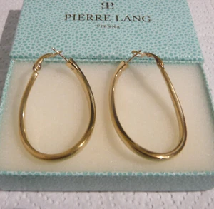 Pierre Lang Ohrringe Creolen Alexa Gold /Gelbgold. - Bild 1 von 5