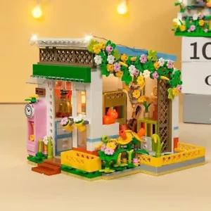 Afternoon time Building Set Building Blocks Toy With light pastoral style - Picture 1 of 4