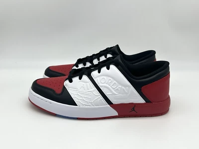 Air Jordan NU ретро 1 низкий мужской размер 10,5 Varsity красный черный туфли DV5141-601 - Изображение 1 из 4