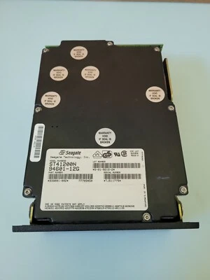 Vintage! Seagate 1.2GB Full Height 5.25" SCSI Hard Drive ST41200N Tested & Wiped - Image 1 of 4