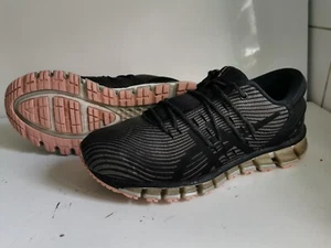 ASICS GEL-QUANTUM 360 UK 5 EU 38 WOMENS BLACK RUNNING JOGGING TRAINERS 1022A029 - Picture 1 of 15