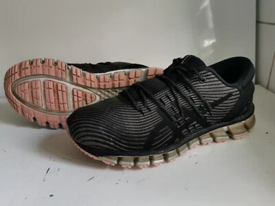 ASICS GEL-QUANTUM 360 UK 5 EU 38 WOMENS BLACK RUNNING JOGGING TRAINERS 1022A029 - Image 1 of 4
