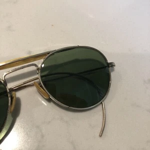 Vintage UOC Piloten Sonnenbrille 1/10 12K GF Eyewear mit Etui - Bild 1 von 12