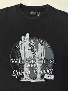 Vintage 2000s Y2K 2009 Chicago White Sox Spring Training MLB Baseball T-Shirt, L - Picture 1 of 10