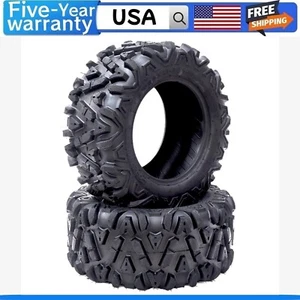 🥇2pack ATV Tires 26x11-14/6PR TL All-Terrain Off-Road Tires 6Ply All Terrain 20 - Picture 1 of 15