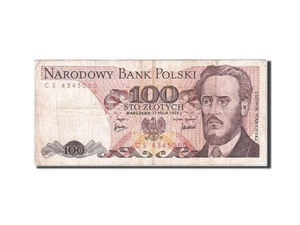 [#261032] Banknot, Polska, 100 Zlotych, 1974-1976, 1976-05-17, KM:143b, VF(20-25 - Zdjęcie 1 z 2