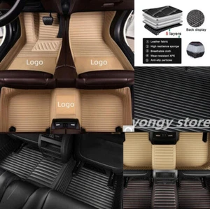Car Floor Mats For Mini Clubman Countryman Paceman Coupe Waterproof Auto Liners - Picture 1 of 19