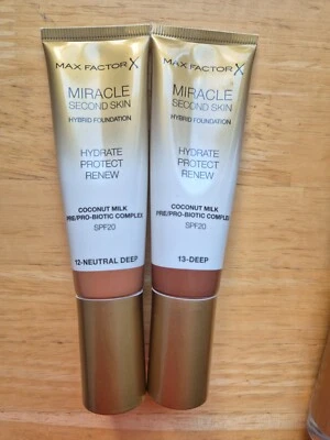 Max Factor miracle second skin foundation - Image 1 of 2
