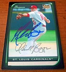 Mitchell Boggs - 2008 Bowman Draft Rookie RC Signed Autograph Auto Card #BDP10 - Picture 1 of 1