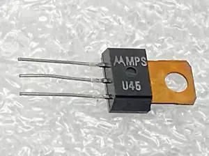 Motorola MPS-U45 NPN transistor Darlington in silicone TO-202 MPSU45 - Foto 1 di 2