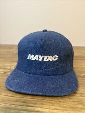VTG Maytag Denim SnapBack Hat 90s Blue Style Master Trucker Hat