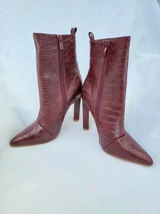 Neu ohne Karton Ego Emilia spitze hochhackige Stiefeletten Größe - US 8/UK-6 - Bild 1 von 5