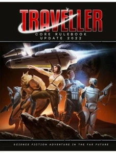Juego de rol Traveller Core Rulebook Actualización 2022 de Mongoose Publications - Imagen 1 de 1