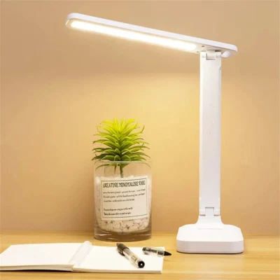 LED Desk Lamp Touch Sensor Reading Foldable Table Lamp Eye Caring Reading Light - Image 1 of 4