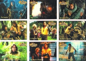 2001 HERCULES THE COMPLETE JOURNEYS COMPLETE BASIC TRADING CARD SET