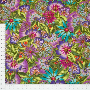 Traumhafte Blüten Flieder 100 % Baumwolle (1171) - Bild 1 von 1