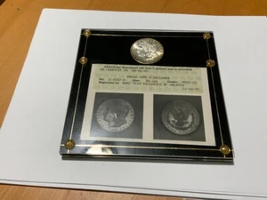 ANACS "Transfer" Photo Certificate 1881-S $1 Morgan Dollar MS65/65 . COLORS . - Picture 1 of 16