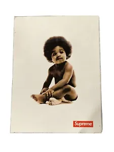 SUPREME The Notorious B.I.G. Ready to Die Sticker NEW! - Picture 1 of 3