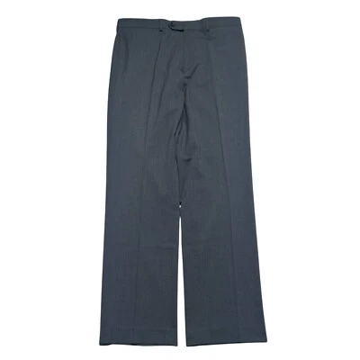 Ralph Lauren Pants Mens 34 X 32 Charcoal Gray Blue Label Flat Front Business - Image 1 of 4