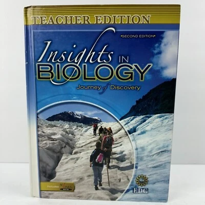 Insights in Biology (Journey of Discovery, Teacher's Edition) - Hardcover 2nd Ed - Image 1 of 4