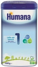HUMANA 1 1100G latte in polvere fino al 6°mese