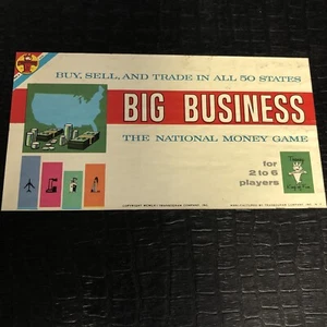 Big Business Board Game Vintage 1962 - Picture 1 of 18