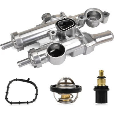 NEW Thermostat Housing Assembly for 09-20 Dodge Journey 2008-2014 Avenger 2.4L - Image 1 of 4