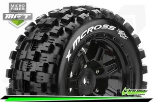 Louise RC MFT X-MCROSS X-Maxx Serie Montata Sport Ruote Nere Esagonali 24mm L-T3352B - Foto 1 di 4