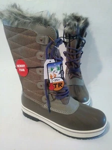Time & Tru Size 9 Cold Weather Outdoor Boots NWT - Picture 1 of 5
