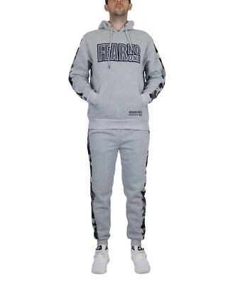 Mens Tech Fleece Hoodie & Jogger 2-Piece Set With Heat Seal Zipper Design S-4XL - Image 1 of 2