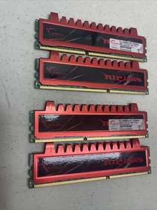 G.Skill 16GB RAM (4x4GB) PC3-10666 DDR3-1333 GAMING SDRAM F3-10666CL9T-12GBRL - Picture 1 of 3