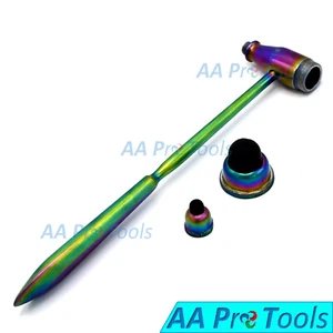 Multi-Color Titamnium, Troemner Percussion Hammer (Reflex Hammer) Diagnostic New - Picture 1 of 2