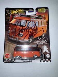 1967 Volkswagen Samba Bus Signed By Gabriel Iglesias - Picture 1 of 1