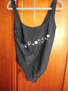 Damen Badeanzug, 42, schwarz, ohne Bügel, Beach time, Lycra - Bild 1 von 4