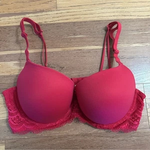 Auden Daydream Reggiseno in Pizzo, Rosa Caldo, Spalline Regolabili, Femminile, 38C - Foto 1 di 12