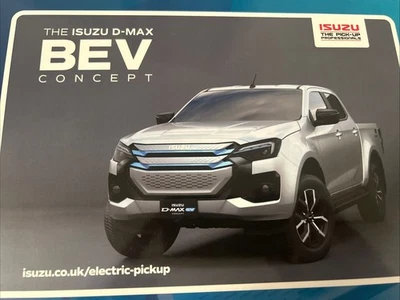 The Isuzu D Max Arctic Trucks BEV Concept Pick Up Car Sales Info Brochure Sheet - Image 1 of 2