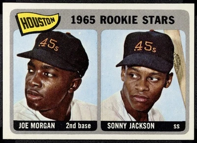 Tarjeta de novato 1965 Topps #16 Joe Morgan Houston Colt 45s nítida centrada patio Foto 1 de 2