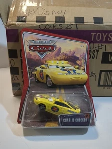 Disney Pixar The World of Cars Charlie Checker Official Pace Car #65 Mattel Neu - Bild 1 von 5
