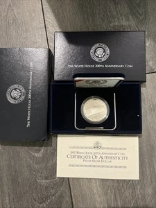1992 White House Proof Silver Dollar - Picture 1 of 3