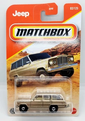 2025 Matchbox 1964 Jeep Wagoneer Gold Toy Car New Mattel  - Image 1 of 4