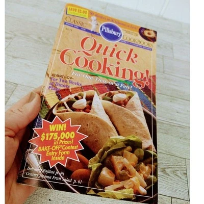 Pillsbury Quick Cooking for One, or Two...or a Few - August 1993 #150 Cookbook - Image 1 of 4