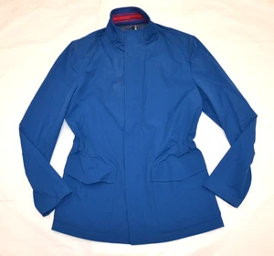 NWT KITON MENS DRAWSTRING JACKET OUTERWEAR BLUE FULL ZIP SZ 50 EU 40 US - Picture 1 of 11