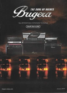 Catalog - Bugera - Guitar Amplifiers - Infinium Valve - 2011 - Brochure (MU45) - Picture 1 of 1
